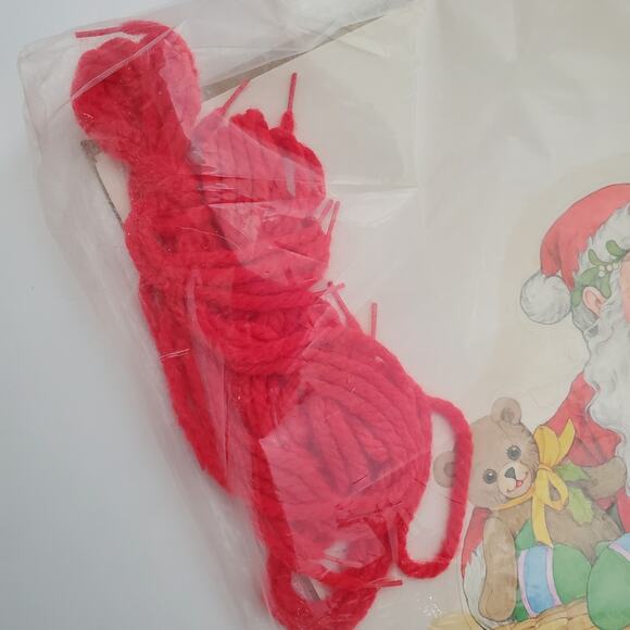 Vtg Holiday Flight Punch Out Paper Santa Hot Air Balloon Christmas Décor DIY Kit - Picture 9 of 11